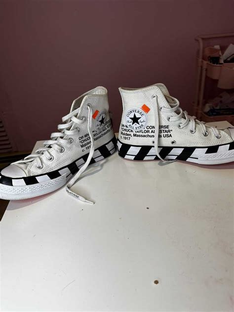 off white chucks replica